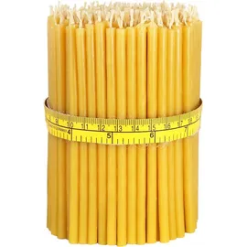 Nklaus Bienenwachskerze Höhe 14 cm gelb 300 St.