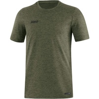 Jako T-Shirt Premium Basics khaki meliert XXL