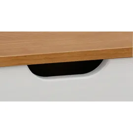 OTTO home Post 76 x 75 x 39 cm Beige / Weiß