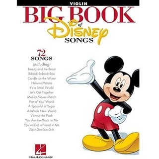 HAL LEONARD The Big Book of Disney Songs