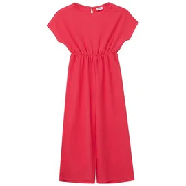 s.Oliver Junior Overall – Jersey-Crêpe, Wide Leg, Kurzarm - 104