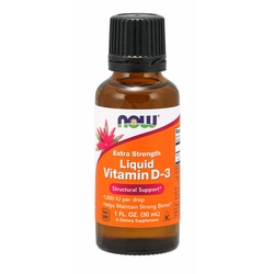 Now Foods Vitamin D-3 Liquid, Extra Strength (30 ml)