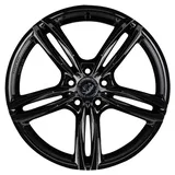 Damina Performance DM03 black Alufelge 18 Zoll ET35 5x120 ML72.6