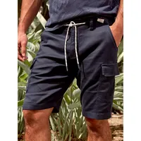 Lerros Cargobermudas Modische Cargo-Jog-Bermuda blau 31