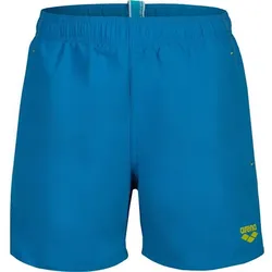 ARENA Kinder Badeshorts BOYS BEACH BOXER SOLID R, BLUE LAKE-SOFT GREEN 862, 152