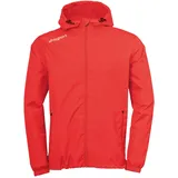 Uhlsport ESSENTIAL Regenjacke rot/weiß L