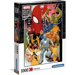 Clementoni® Puzzle Marvel 80 Jahre 1000T Puzzle, Puzzleteile bunt