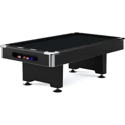 Automaten Hoffmann Billardtisch Club Pro Dekor Schwarz, Black, 9 ft EINHEITSGRÖSSE