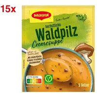Maggi® herbstliche Waldpilz Cremesuppe 15x 3 Portionen