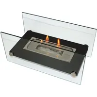 Tisch-ethanol-kamin Aus Metall