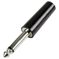 TRU Components 595198 Klinken-Steckverbinder 6.35mm Stecker, gerade Polzahl 2
