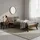 Hasena Trento 90 x 200 cm Braun