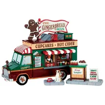 Lemax - The Gingerbread Man, 3er Set - Lebkuchenmann Weihnachtsdeko Tischmodell