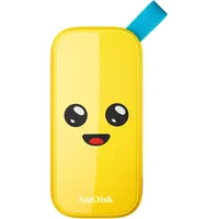 SanDisk Fortnite tragbare SSD, 2 TB, Peely Edition, bis zu 800 MB/s, USB-C, USB 3.2 Gen 2, Fallschutz – SDSSDE30-2T00-G25F
