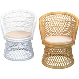 Hofmann Living And More Loungesessel 1 Stk. tlg. Handgeflochten