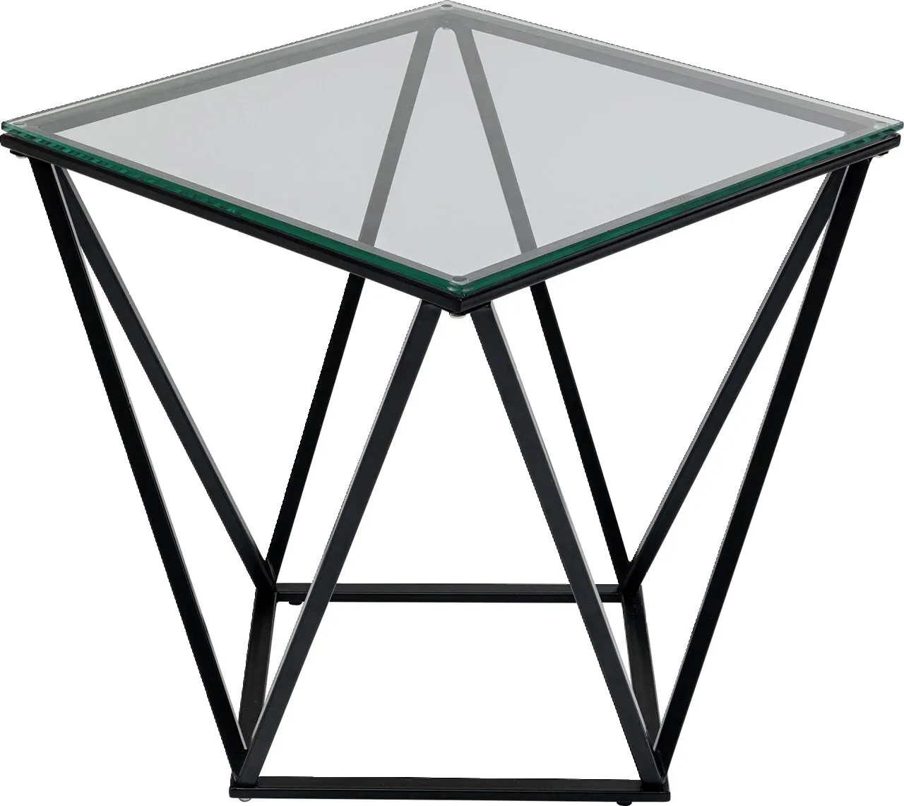 Karé Beistelltisch CRISTALLO - B/H/T ca. 50,00x55,00x50,00
