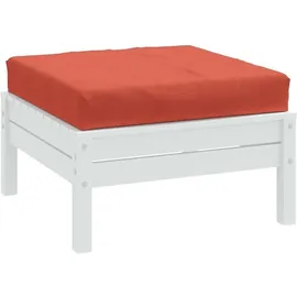 vidaXL Palettenkissen 60 x 60 x 9,5 cm rot 1 St.