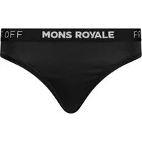 Mons Royale Stratos Merino Tanga 1 St. Schwarz XS
