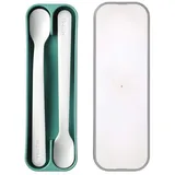 Mepal Set Fütterlöffel Mio 2 Stück Deep turquoise