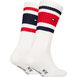 Tommy Hilfiger TH KIDS SOCK 2P SPORT STRIPE 2 Paar Weiß 35-38