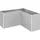 Biohort Belvedere Maxi L150 152 x 152 x 77 cm silber-metallic