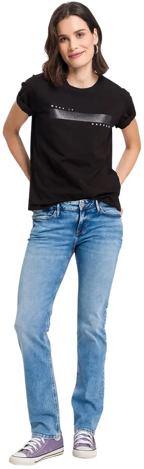 Cross Jeans Rose mit Regular Fit in hellblauer Verwaschung-W29 / L30