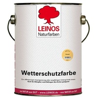 Leinos 850 Wetterschutzfarbe auf Ölbasis 2,50 l Maisgelb