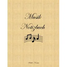Independently published Notizbuch Musik 21,59 x 27,94 cm Weiß