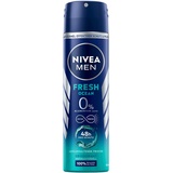 NIVEA MEN Fresh Ocean Deo Spray (150 ml), Deo ohne Aluminium (ACH) mit 48h Schutz, Deodorant mit einzigartiger INIFINIFRESH Formel und NIVEA MEN Pflegekomplex
