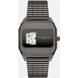 Liebeskind Berlin Quarzuhr "Vinyl Vision", schwarz, Armbanduhren, Damen, Quarzuhr, Armbanduhr, Damenuhr, LT-0393-MQ - anthrazit