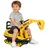 Homcom Rutschauto Sitzbagger Gelb