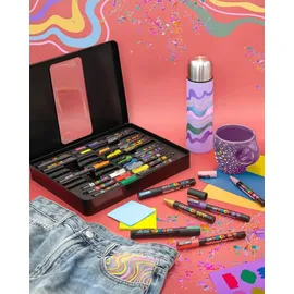 Uni-Ball Acrylmarker Uni Posca Etui Groovy Colours