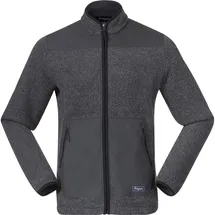 Bergans Herren Nordmarka ReWool Pile Jacke (Größe L, grau)