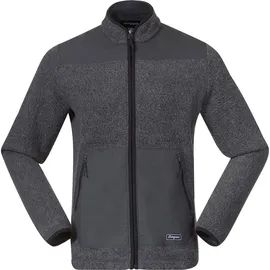 Bergans Herren Nordmarka ReWool Pile Jacke (Größe L, grau)