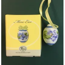 Hutschenreuther Porzellan-Mini-Ei Frühlingswiese Iris