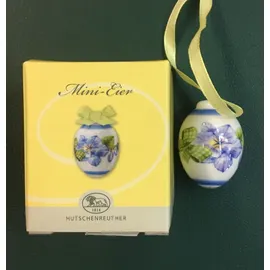 Hutschenreuther Porzellan-Mini-Ei Frühlingswiese Iris