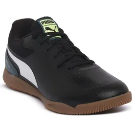 Puma Truco III Indoor Fußballschuhe Herren Weiß/Schwarz/Braun 41