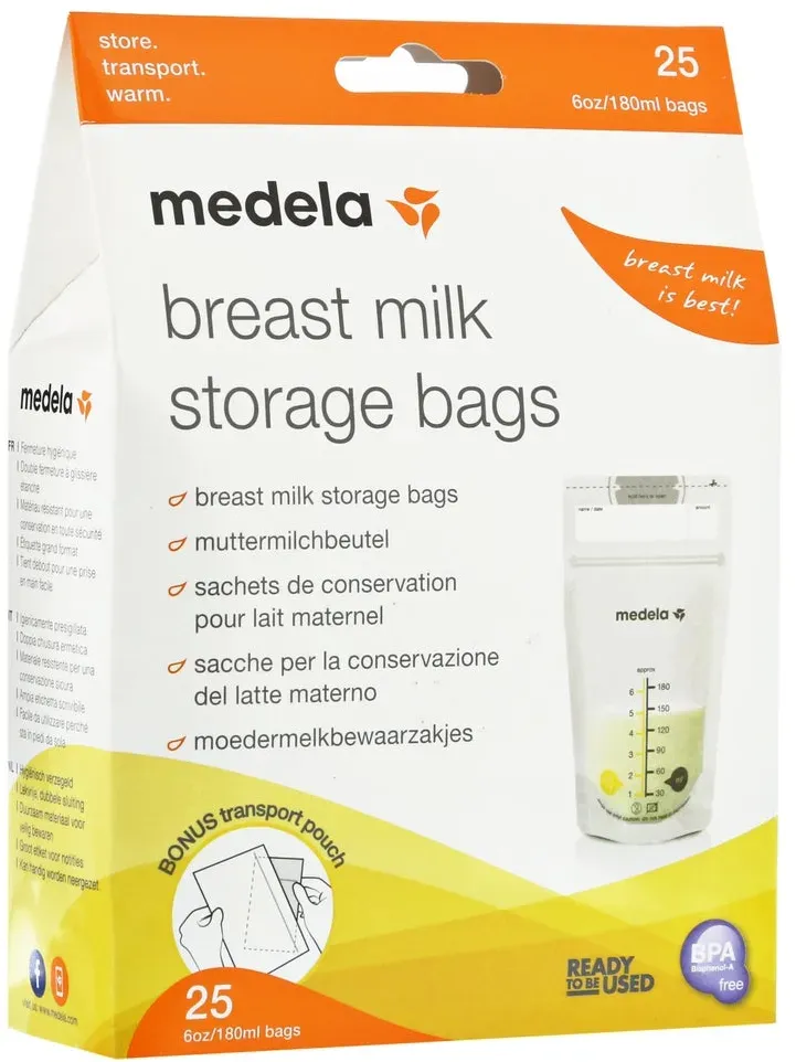 Medela Muttermilch Aufbewahrungsbeutel 25 St