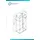 Buylando Emma Komplettdusche 90 x 75 cm transparent/Glas 8mm Duschwanne