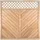 Tetzner & Jentzsch Sichtschutzelement Classic Diagonal 180 x 180 cm Holz