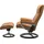 Stressless Relaxsessel "View", braun (new caramel), B:78cm H:108cm T:78cm, Sessel, Relaxsessel, mit Signature Base, Größe S,Gestell Schwarz