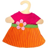 Heless Fair Trade Kleid Maya, (28-35cm) in orange/pink