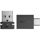 Sennheiser BTD 600 (Sender & Empfänger), Bluetooth Audio Adapter, Schwarz