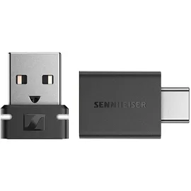 Sennheiser BTD 600 (Sender & Empfänger), Bluetooth Audio Adapter, Schwarz