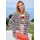 GOLDNER Luftige multicolore Strickjacke Weiß 19