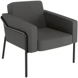 medso powered by paperflow Sessel MEDSO L Stoff 75,0 x 74,3 x 73,6 cm Anthrazit/Schwarz