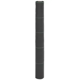 vidaXL Unkrautvlies Schwarz 100 cm x 500 cm