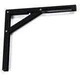 SO-TECH® Klappkonsole Profi-Nr.1 L300 Länge: 300 mm/Höhe 260 mm schwarz Tragkraft 120 kg (pro Paar)