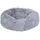 HKM Hundebett Fluffy Hellgrau Durchmesser 60cm x Höhe 25cm