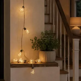 MARELIDA LED-Lichterkette Jutta 225 cm Transparent